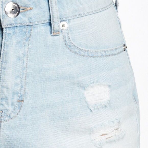 BCBGeneration Distressed Cutoff Denim Shorts - Picture 3 of 3